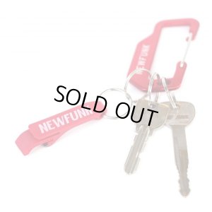 画像3: 【NEWFUNK】Carabiner Keychain (Red)