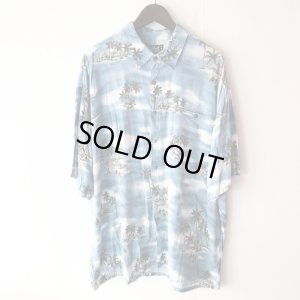 画像1: Pattern Shirt / size: XL