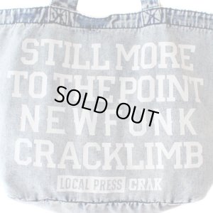 画像2: 【NEWFUNK】Denim Tote Bag (Wash)