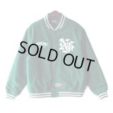 【NEWFUNK】STILL STADIUM JACKET (Billiard Green)