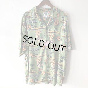 画像1: Pattern Shirt / size: 2XL