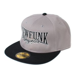 画像1: 【NEWFUNK】NFO SNAPBACK CAP (GY/BK)