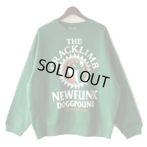 画像1: 【NEWFUNK】DOGGPOUND CREW NECK SWEAT (Ivy Green)