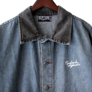 画像3: 【NEWFUNK】WASH DENIM JACKET (Blue)