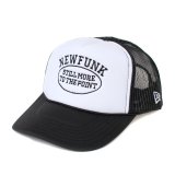 【NEWFUNK】Sauce Mesh Cap -Curve- (White/Black)