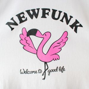 画像3: 【NEWFUNK】Flamingo TEE (White)