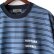 画像2: 【NEWFUNK】SKRRRT BORDER TEE (Smoke Blue) (2)