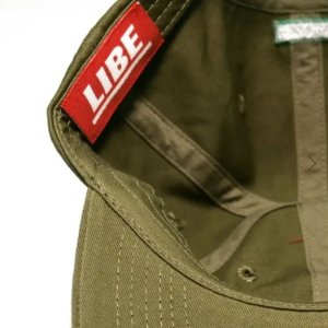 画像2: 【LIBE BRAND】420 COTTON FLAT CAP (Olive)