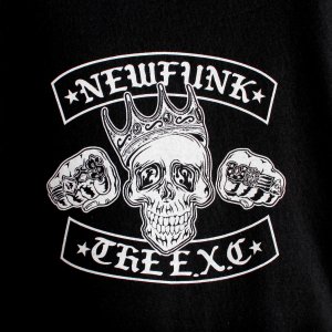 画像3: 【NEWFUNK × THE E.X.C】Bandana Long Sleeve Shirt (Black)