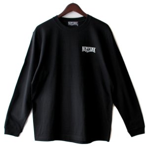 画像1: 【NEWFUNK】NFO Long Sleeve Shirt (Black)