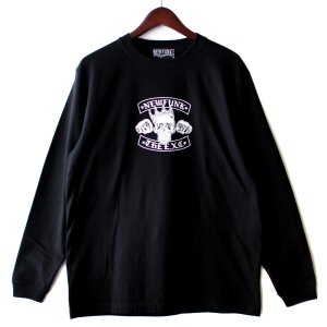 画像2: 【NEWFUNK × THE E.X.C】Bandana Long Sleeve Shirt (Black)