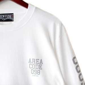 画像4: 【NEWFUNK】AREA CODE 098 Long Sleeve Shirt (White)