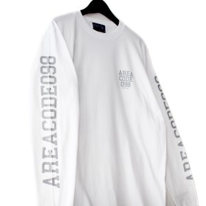 画像3: 【NEWFUNK】AREA CODE 098 Long Sleeve Shirt (White)