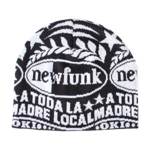 画像1: 【NEWFUNK】MAXAIR Weaving Beanie (Black)