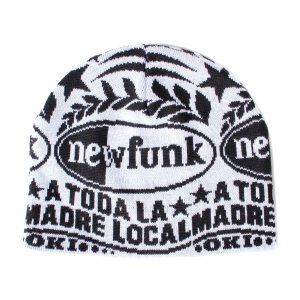 画像1: 【NEWFUNK】MAXAIR Weaving Beanie (White)