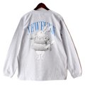 【NEWFUNK】Rabbit Long Sleeve Shirt (Light Gray)