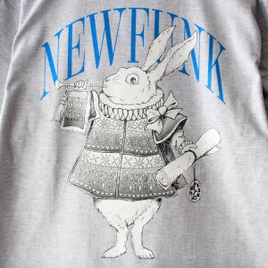 画像4: 【NEWFUNK】Rabbit Long Sleeve Shirt (Light Gray)