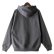 画像2: 【NEWFUNK】MAXAIR HOODIE (Charcoal Black) (2)