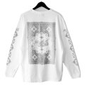 【NEWFUNK】Blank Paisley Long Sleeve Shirt (White)