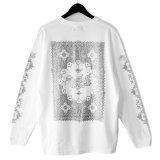 【NEWFUNK】Blank Paisley Long Sleeve Shirt (White)