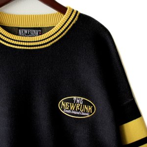 画像2: 【NEWFUNK】LINE CREW NECK KNIT