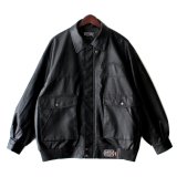 【NEWFUNK】SPICY LEATHER JACKET (Black)