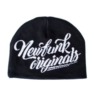 画像1: 【NEWFUNK】Goup Weaving Beanie (Black)