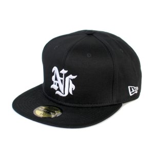 画像1: 【NEWFUNK】NF SNAPBACK CAP (Black)