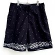 画像2: 【CROOKS&CASTLES】 BONE BANDANA BOARDSHORT (2)