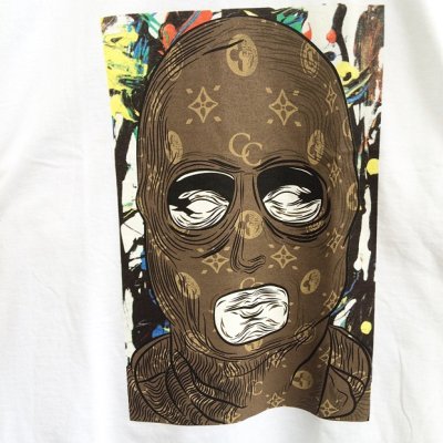 画像1: 【CROOKS&CASTLES】 ABSTRACT BANDIT TEE