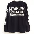 画像2: 【CRACKLIMB】 C.M.N.D LONG TEE (BLACK) (2)