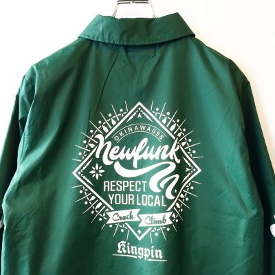 画像3: 【CRACKLIMB】KINGPIN NILON JACKET (IVY GREEN)