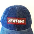 画像3: 【CRACKLIMB】NF BOX LOGO 6 PANEL CAP (DENIM) (3)