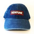 画像2: 【CRACKLIMB】NF BOX LOGO 6 PANEL CAP (DENIM) (2)