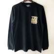 画像2: 【CRACKLIMB】TWO SIDE VIEW LONG TEE + CDセット (BLACK) (2)