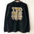 画像3: 【CRACKLIMB】TWO SIDE VIEW LONG TEE + CDセット (BLACK) (3)