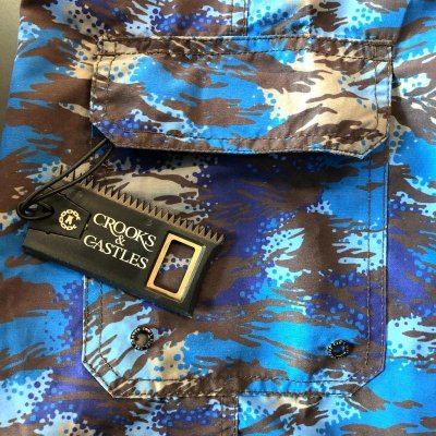 画像2: 【CROOKS&CASTLES】 BLUE TIGER CAMO BOARDSHORT