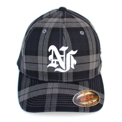 画像1: 【NEWFUNK】NF B.B CAP (BK/Checked)