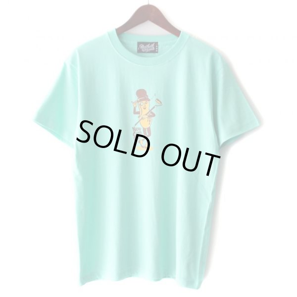 画像1: 【NEWFUNK】Lucky Peanut TEE (Mint) (1)