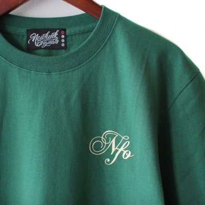 画像1: 【NEWFUNK】Script TEE (Ivy Green)