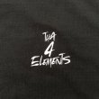 画像2: 【4THCoast Wear】THA 4 ELEMENTS TEE (Black) (2)