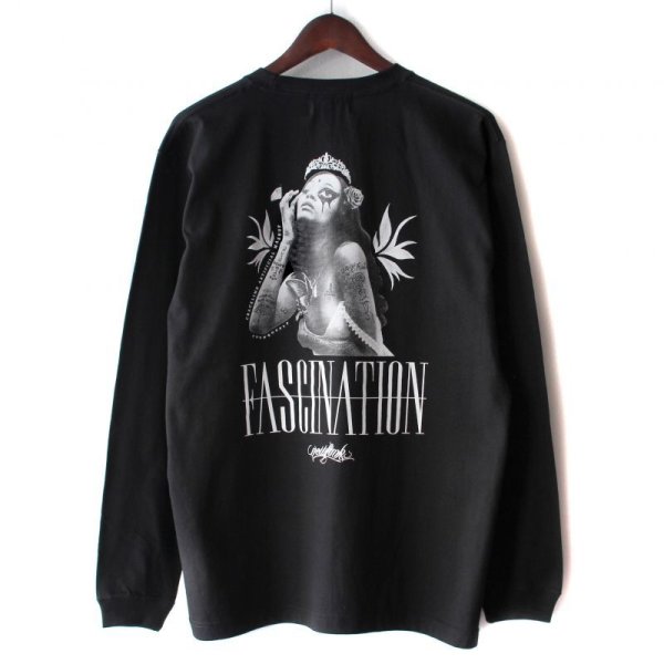 画像1: 【NEWFUNK】FASCINATION Long Sleeve Shirt (Black) (1)