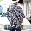 画像5: 【Ryukyu Pride Wear】Open Collar Shirt (Black) (5)