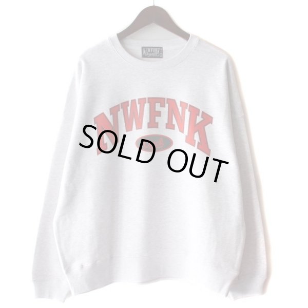 画像1: 【NEWFUNK】McG CREW NECK SWEAT (Light Gray) (1)