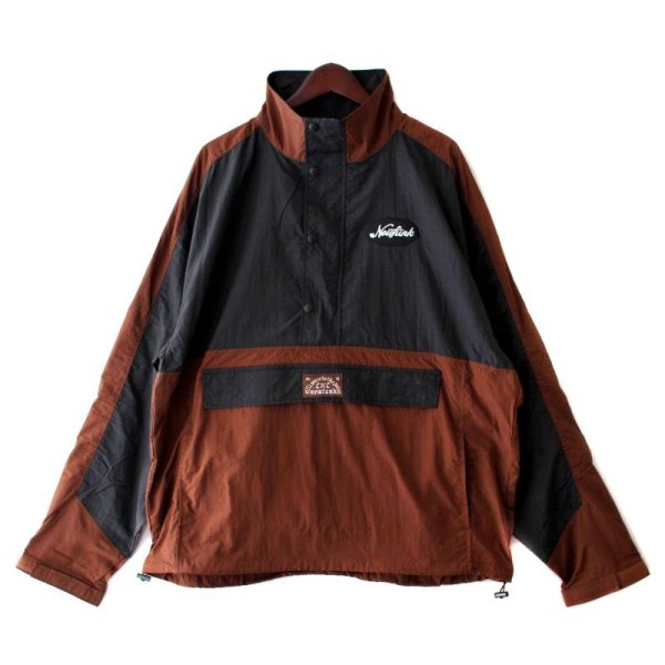 画像1: 【NEWFUNK】NYLON ANORAK JACKET (Brown) (1)