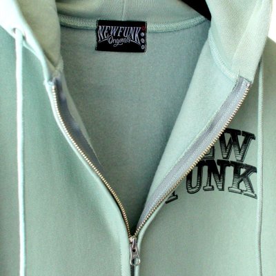 画像3: 【NEWFUNK】DRIVE ZIP HOODIE (Smoky Green)