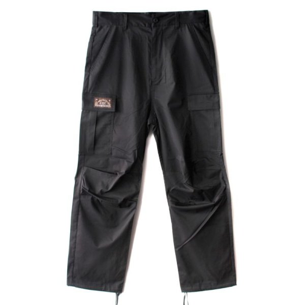 画像1: 【NEWFUNK】MILLITARY CARGO PANTS (Black) (1)