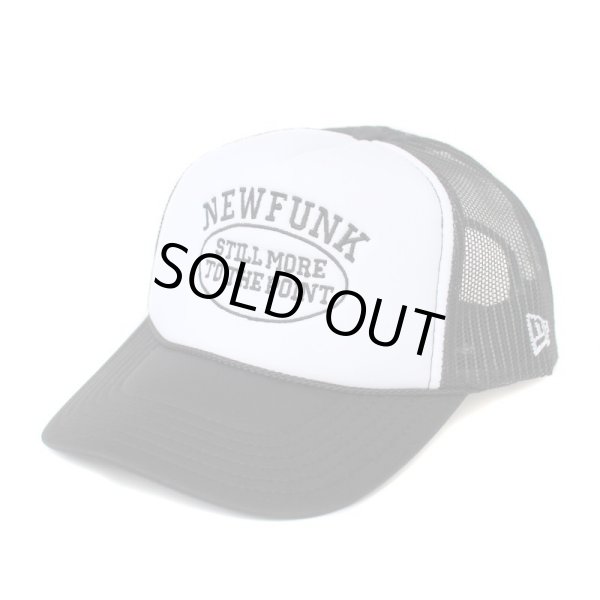 画像1: 【NEWFUNK】Sauce Mesh Cap -Curve- (White/Black) (1)