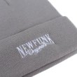 画像2: 【NEWFUNK】NFO KNIT CAP (Gray) (2)