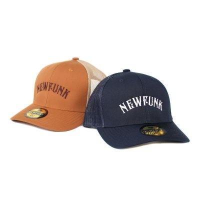 画像3: 【NEWFUNK】Retro Trucker Mesh Cap (Brown)